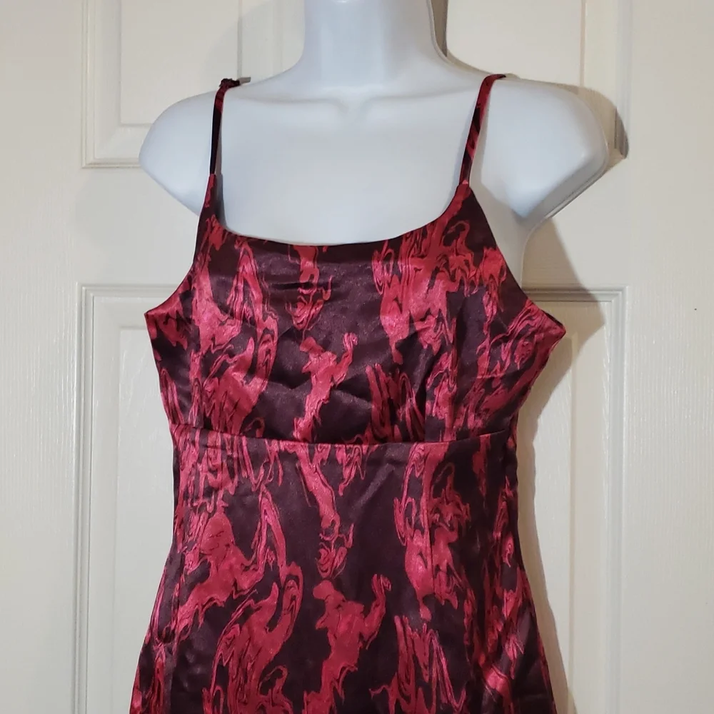 Wild Fable purple spaghetti strap slip mini Dress - Picture 2 of 9
